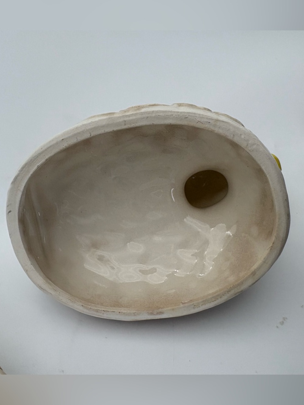 Vintage Ceramic Duck-on-Nest Covered Dish - made in Japan - Picture 9 of 16